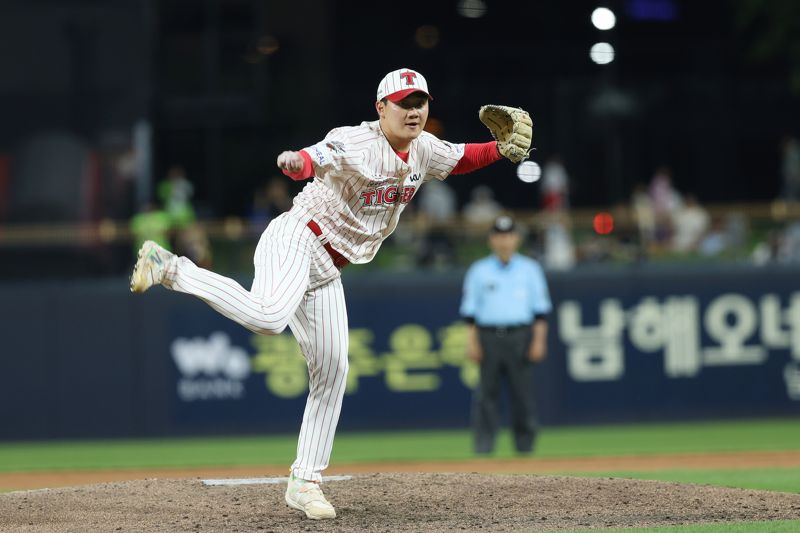 “어디서부터 잘못된 걸까" 위즈덤 수비 난조·김시훈은 2실점... KIA, 속절없이 7연패