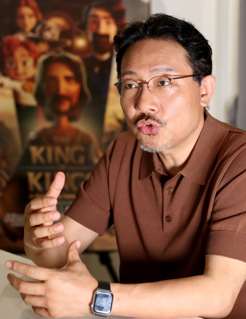 순수 한국 기술로 할리우드 휩쓴 K-애니 ‘킹 오브 킹스'의 장성호 감독 / 뉴스1 ⓒ News1 권현진 기자