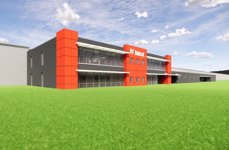 두산밥캣 멕시코 몬테레이 공장 조감도. 두산밥캣 제공