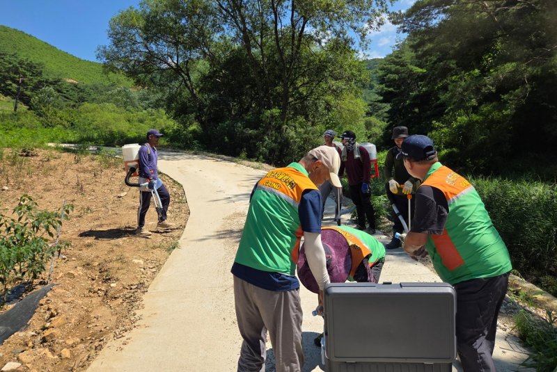 인제군 찾아가는 무더위쉼터(인제군 제공. 재판매 및 DB금지)/뉴스1