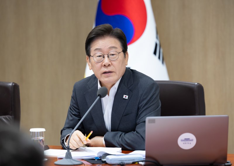 이재명 대통령이 29일 서울 용산 대통령실 청사에서 열린 국무회의에서 발언하고 있다. (대통령실 제공. 재판매 및 DB 금지) 2025.7.29/뉴스1 ⓒ News1 허경 기자
