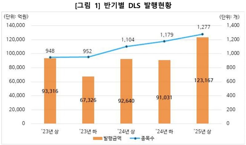 반기별 DLS 발행현황