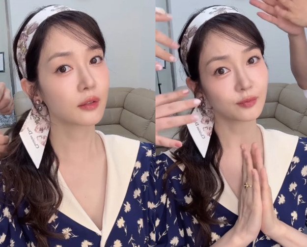 '남편 보석 석방' 성유리, 44세에도 독보적 청순미…아련한 원조요정