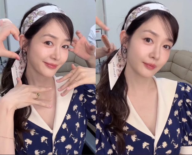 '남편 보석 석방' 성유리, 44세에도 독보적 청순미…아련한 원조요정