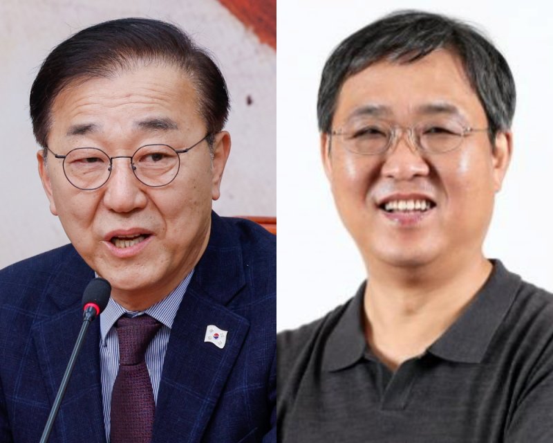 이재명 대통령은 11일 국토교통부 장관에 김윤덕 더불어민주당 의원(왼쪽), 문화체육관광부 장관에 최휘영 놀유니버스 대표를 지명했다. (뉴스1 DB) 2025.7.11/뉴스1