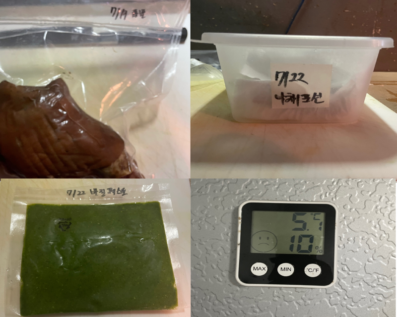 [르포] '찜통' 시장, 상온에 그대로 놓인 음식물…7월 내내 식중독 '빨간불'