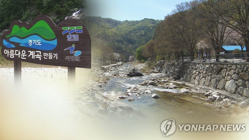 불법 시설물로 몸살 앓던 계곡…청정계곡으로 탈바꿈 (CG) (출처=연합뉴스)