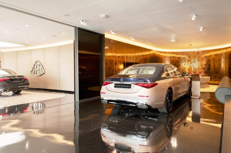 메르세데스-벤츠 서울 청담전시장 2층 메르세데스-마이바흐 익스클루시브 라운지 플러스 메르세데스-벤츠 제공