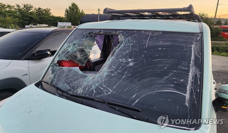 울산 모 병원 주차장서 흉기 피습 (출처=연합뉴스)