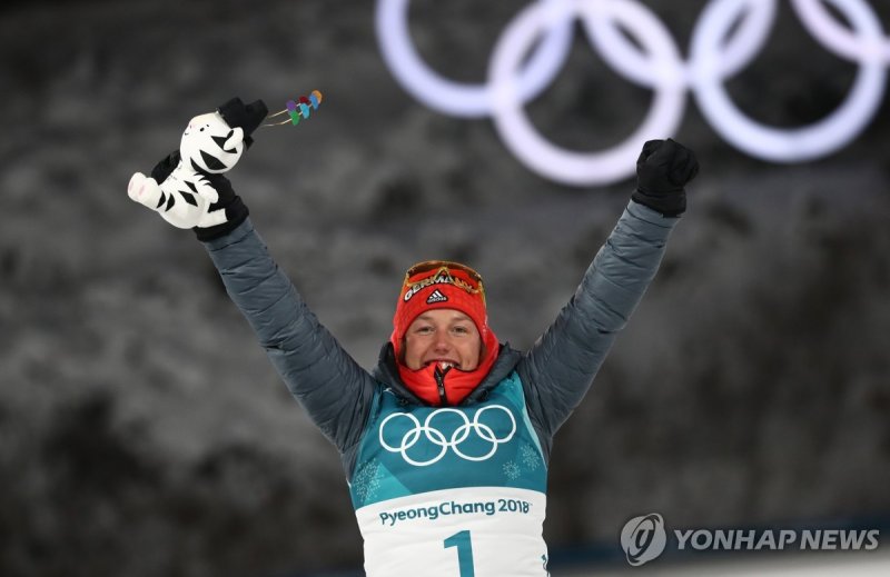 평창 동계올림픽 당시 라우라 달마이어 (출처=연합뉴스)