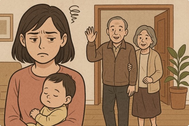 시부모의 잦은 방문에 쉬지 못하는 며느리, 주말마다..