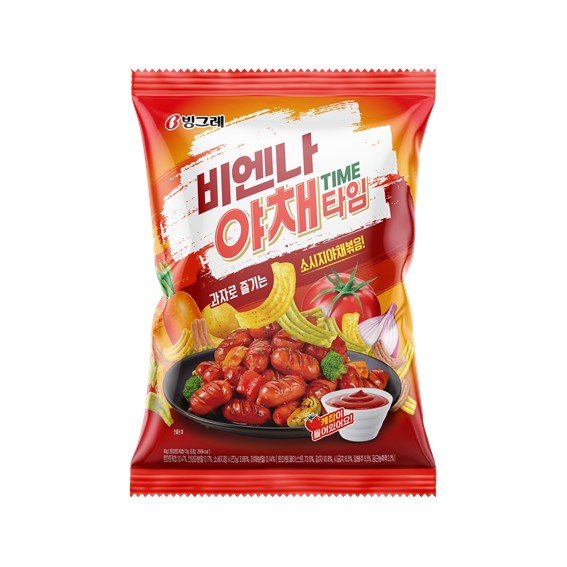 [서울=뉴시스] 비엔나 야채타임 제품 이미지. (사진=빙그레 제공) *재판매 및 DB 금지