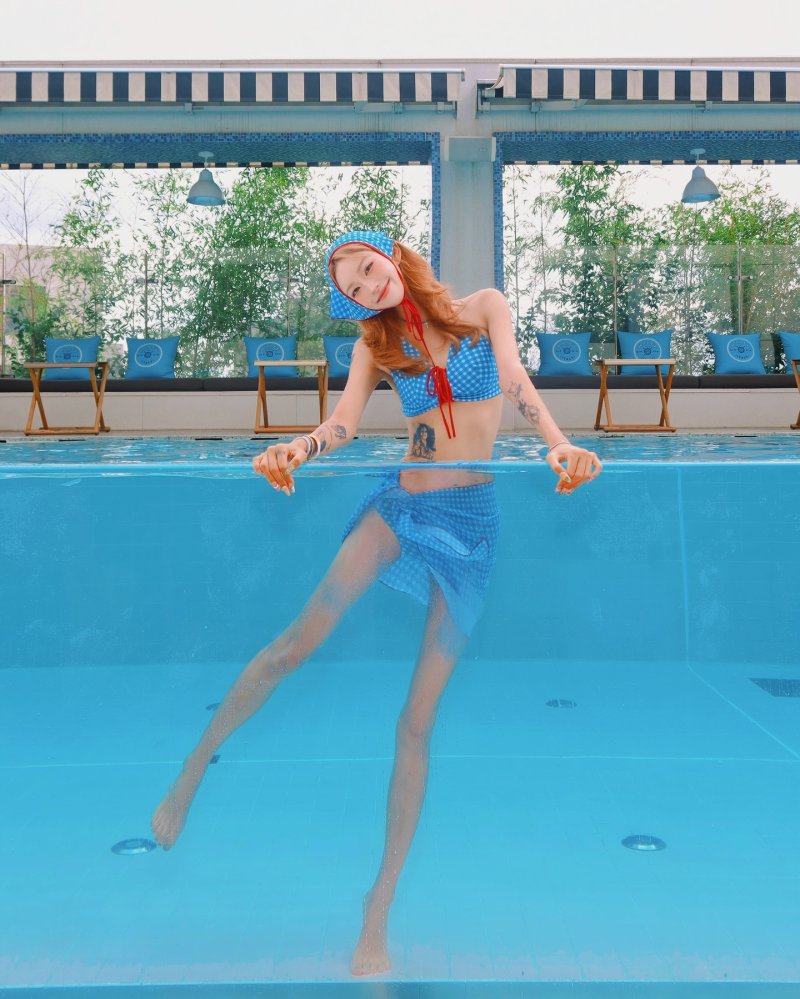 '96→41㎏' 최준희, 보고도 안 믿기는 '학다리'…앙상 몸매