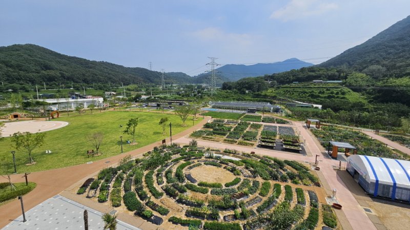 부산 기장군 철마도시농업공원 전경.(기장군 제공. 재판매 및 DB 금지)