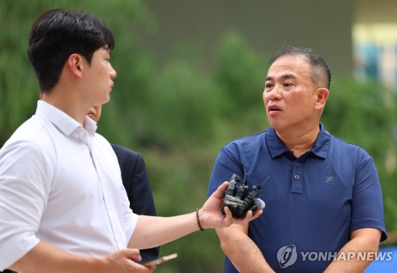 명태균, 김건희 특검 출석 (출처=연합뉴스)