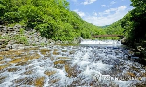 장수군 방화동계곡 (출처=연합뉴스)