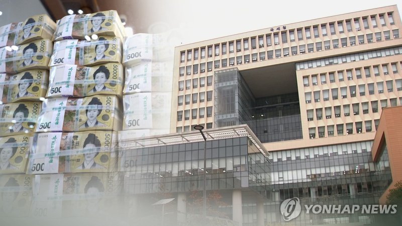 작년 역대 최대 '세수 펑크'…올해는 일부 개선될 듯 (CG) (출처=연합뉴스)