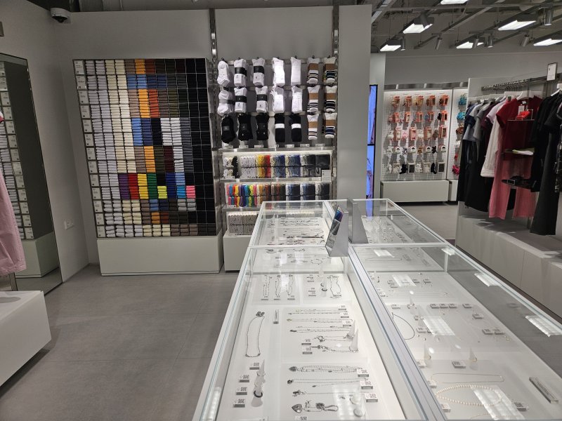 무신사 스토어 강남 내부 모습.ⓒ 뉴스1/김진희 기자.