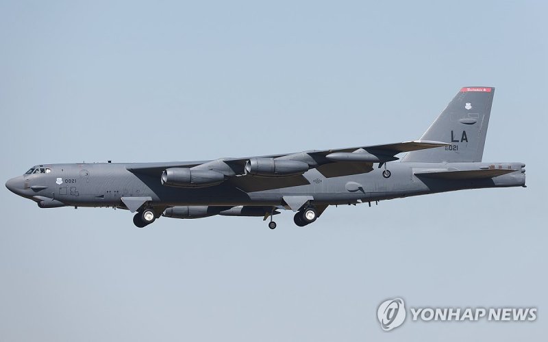 미 전략폭격기 'B-52' (출처=연합뉴스)
