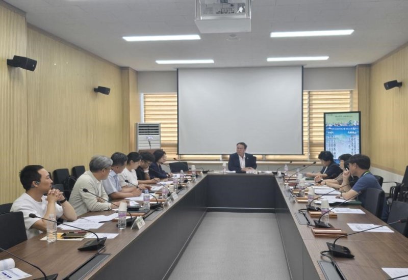 청주시 장애인기업 정책간담회 진행 사진 (장기종 제공)