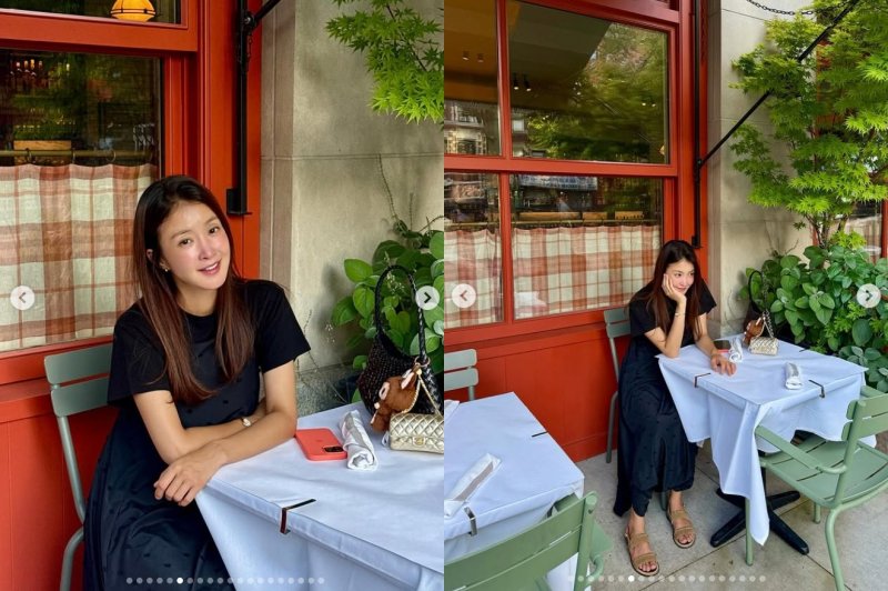 '이혼 후 둘째 임신' 이시영, 볼록 나온 D라인 공개