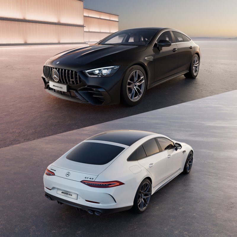 [서울=뉴시스] 메르세데스-벤츠 코리아가 온라인 세일즈 플랫폼 '메르세데스-벤츠 스토어'를 통해 차량을 구매하는 고객에게 매월 다양한 혜택을 제공한다고 1일 밝혔다. 사진은 메르세데스-AMG GT 43 4MATIC+ (사진=메르세데스-벤츠 코리아 제공) photo@newsis.com *재판매 및 DB 금지