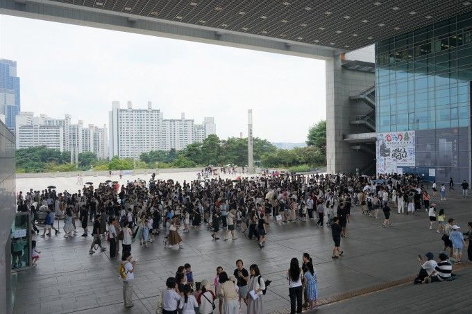 서울 용산구 국립중앙박물관 열린마당. 국립중앙박물관 제공