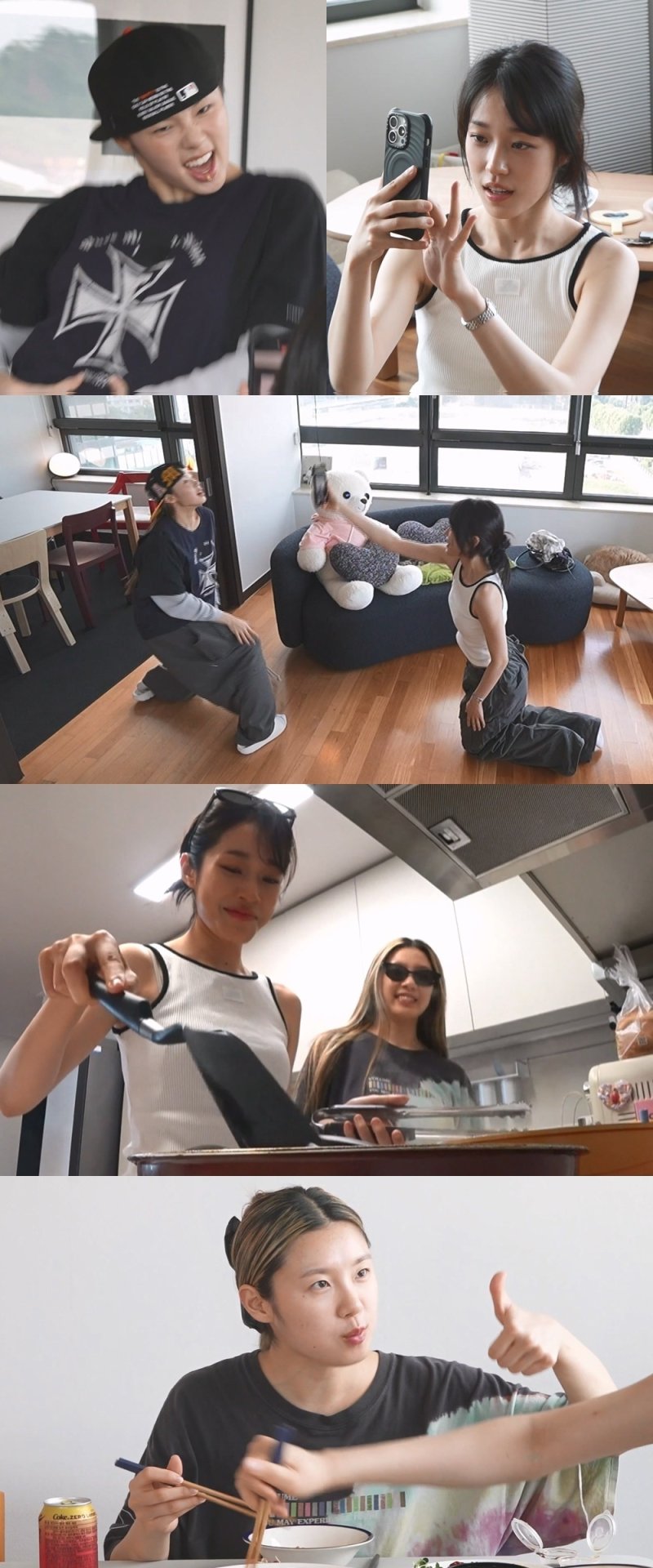 리정, 노윤서에 '자기야' 찐친모드 "스우파 탈락 후 울면서 전화"