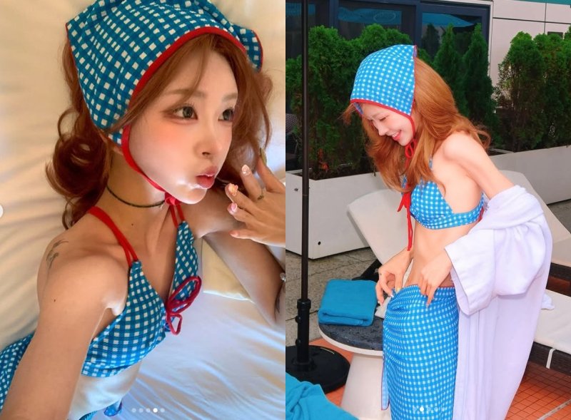 '96→41㎏' 최준희, 비키니 입고 극세사 몸매