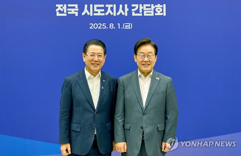김영록 전남지사, 李 대통령에 특별재난지역 추가 건의 (출처=연합뉴스)