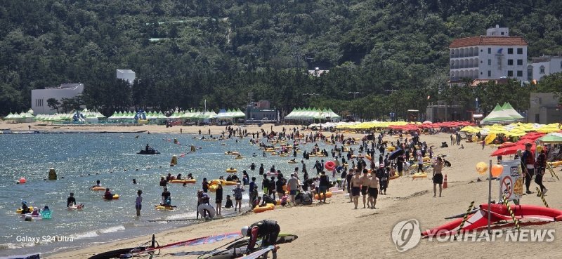 울산 울주군 진하해수욕장 (출처=연합뉴스)