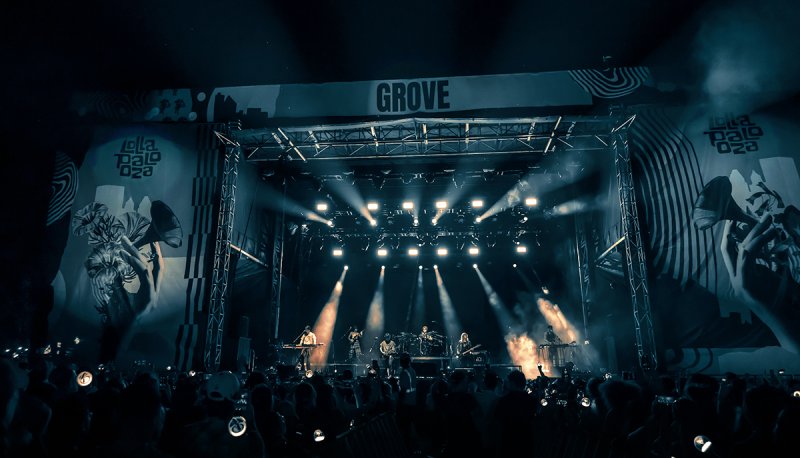 엑스디너리 히어로즈, 美 '롤라팔루자' 달궜다