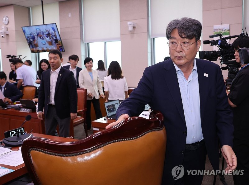 법사위, 정회 (출처=연합뉴스)