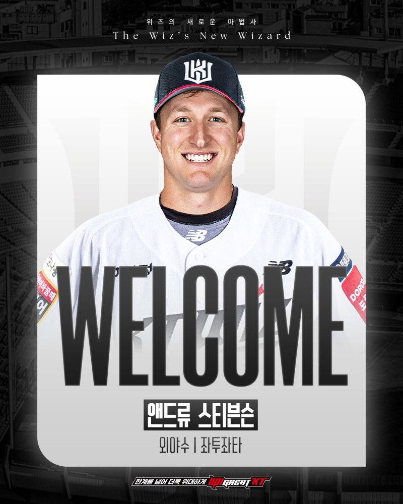 KT 새 외국인 타자 스티븐슨.(KT 제공)