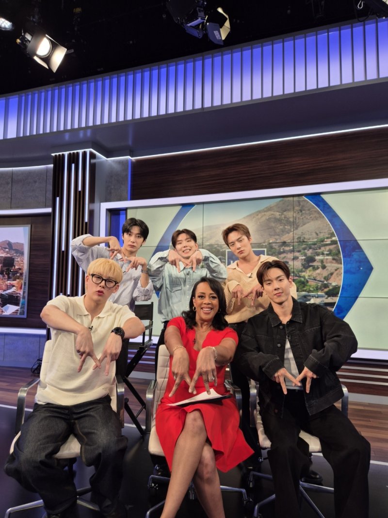 몬스타엑스, 美 아침 방송 'KCAL NEWS' 'KTLA 5' 출연…팬들 열광