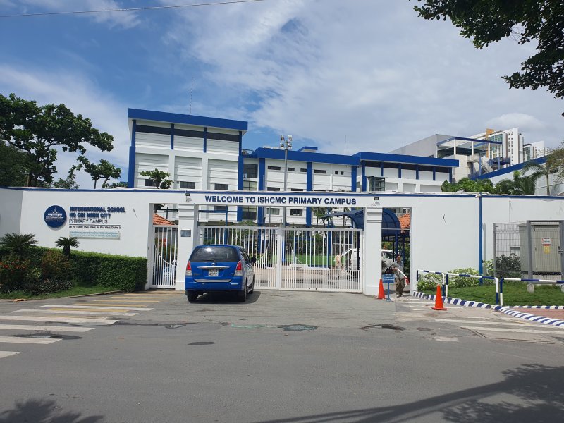 베트남 호찌민 타오디엔 소재 호찌민시 국제학교(ISHCMC) 프라이머리(초등과정) 캠퍼스 정문 2025.8.1/뉴스1 ⓒ News1 정윤미 기자