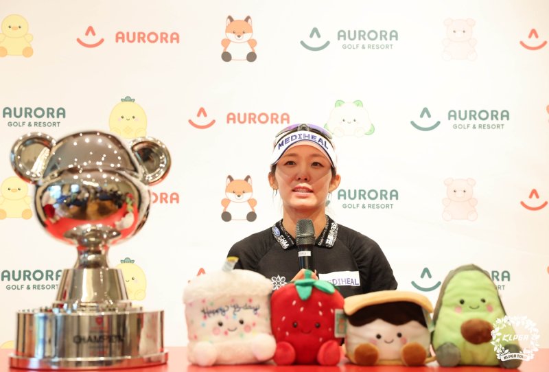 우승 인터뷰하는 배소현 (출처=연합뉴스)