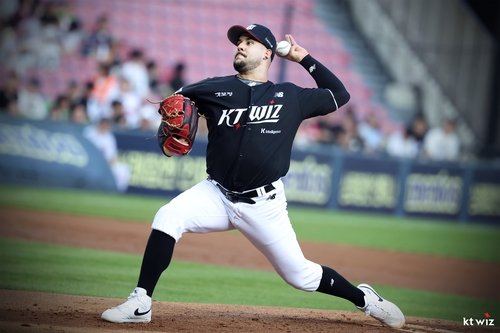 kt wiz 외국인 투수 헤이수스 (출처=연합뉴스)