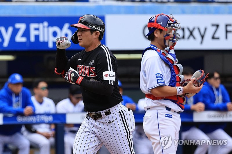 오지환 솔로홈런 (출처=연합뉴스)