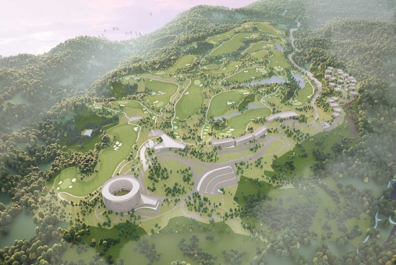 골프장 조감도. (포항시제공, 재판매 및 DB금지) 2025.8.4/뉴스1