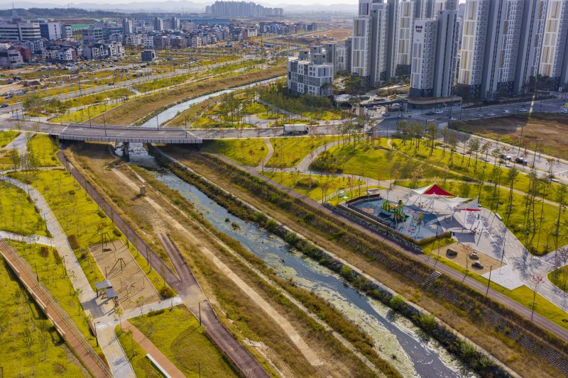 [평택=뉴시스] 고덕국제신도시 전경 (사진 = 평택시 제공)