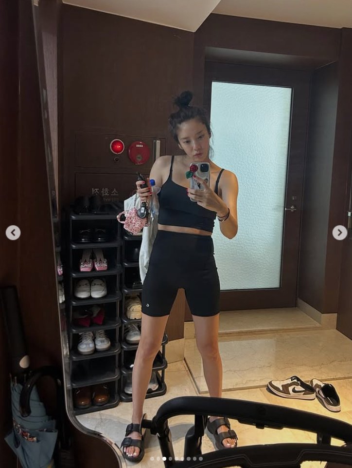 손담비, 출산 후 리즈 몸매 되찾았다…살 쪽 빠졌네 [N샷]