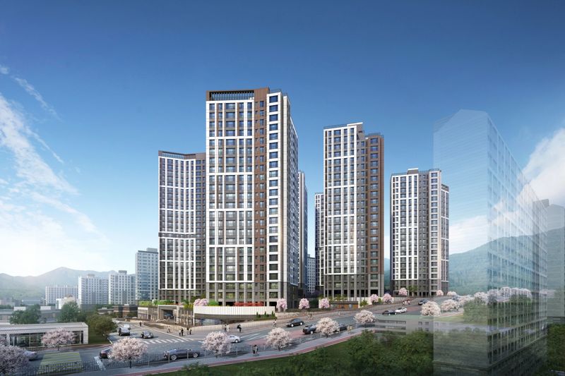 트리븐 창원 투시도. 두산에너빌리티 제공