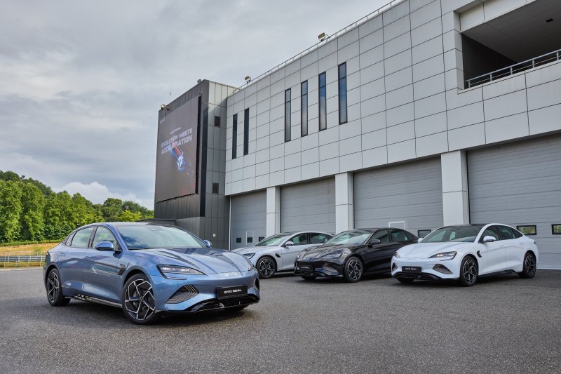 BYD가 국내 시장에 두 번째로 출시한 전기차 씰. 뉴스1