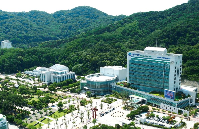 원주시청 청사. *재판매 및 DB 금지