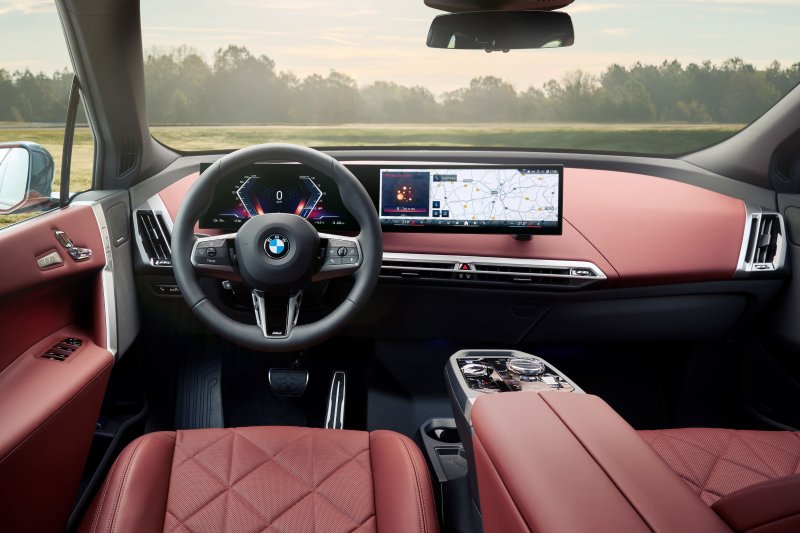 BMW 뉴 iX 실내 모습.(BMW 제공)