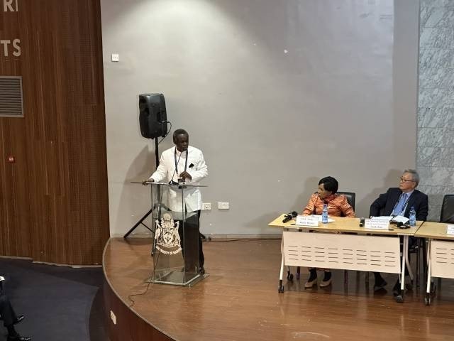 발표하는 패트릭 루뭄바(왼쪽) 아프리카 거버넌스 리더 (출처=연합뉴스)