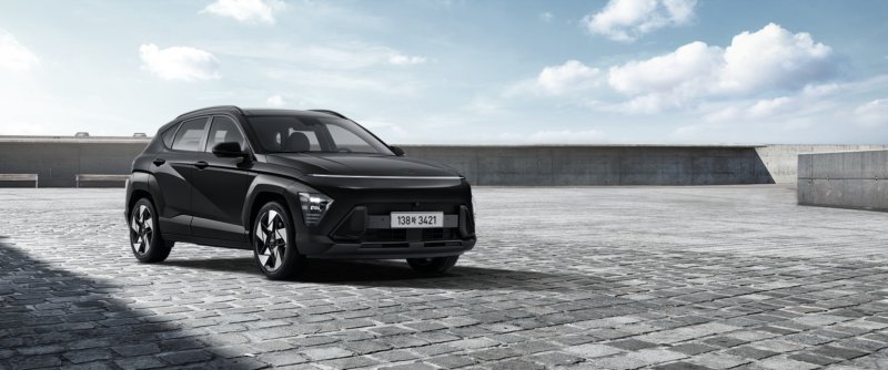 코나 블랙 익스테리어.(현대차 제공)