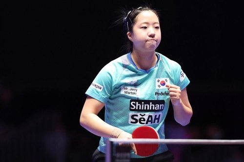 한국 여자탁구 에이스 신유빈 (출처=연합뉴스)