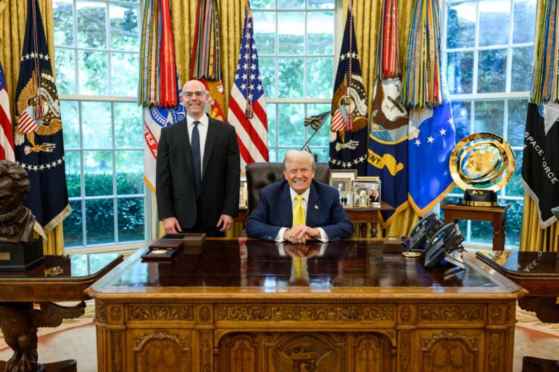 도널드 트럼프 미국 대통령이 7일(현지시간) 애드리아나 쿠글러 연방준비제도(Fed) 이사 자리에 스티븐 미란 백악관 경제자문위원회 위원장을 임명했다. (출처=도널드 트럼프 트루스소셜) 2025.8.7./뉴스1